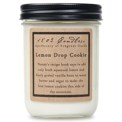 Lemon Drop Cookie 1803 Soy 14 oz Jar Candle