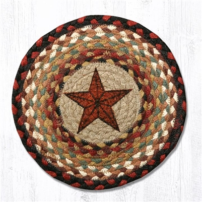 Round Trivet - Barn Star