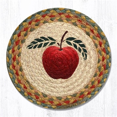 Round Trivet - Apple