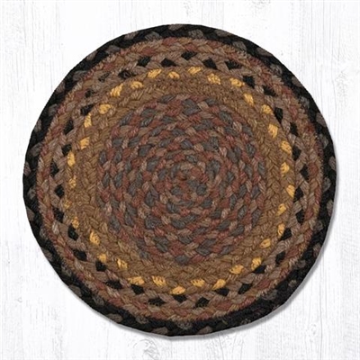 Round Trivet - Brown/Black/Charcoal