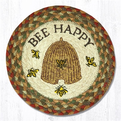 Round Trivet - Bee Happy