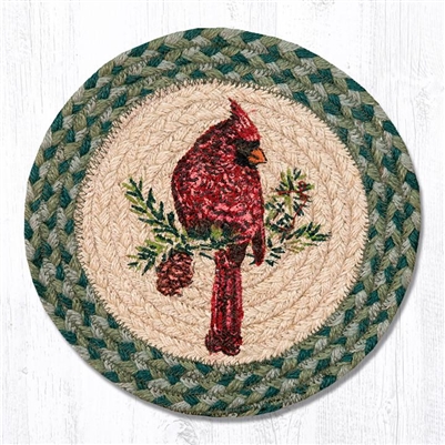 Round Trivet - Cardinal