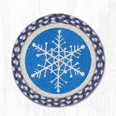 Round Trivet - Snowflake