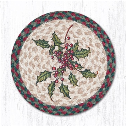 Round Trivet - Holly