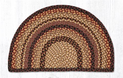 Slice Rug - Black Cherry/Chocolate/Cream