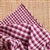 Vishy (Gingham) in Dahlia and Off-White - 58" wide