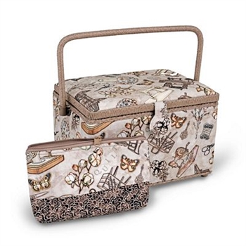 Sewing Basket and Accessory Case