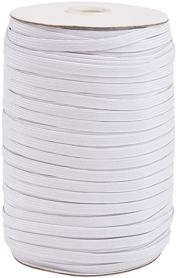 Elastic - 1/4" inch wide braided, price per yard