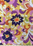 J.Crew Floral Textured Cotton,  58" wide