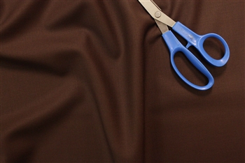 Brown Italian Wool Suiting, 60" wide