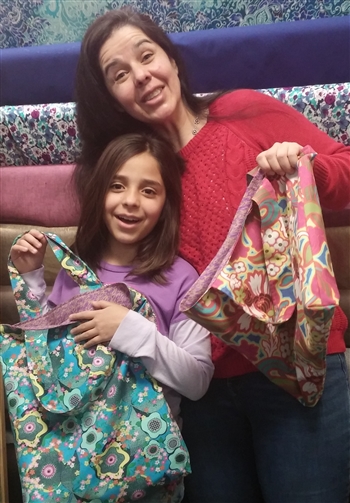 Two-For-Two Sewing Lesson (aka Mommy & Me)