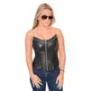 Women's Lambskin Zipper Front with Spiked Studs