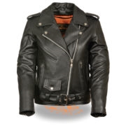 Women's Traditional Leather Jacket