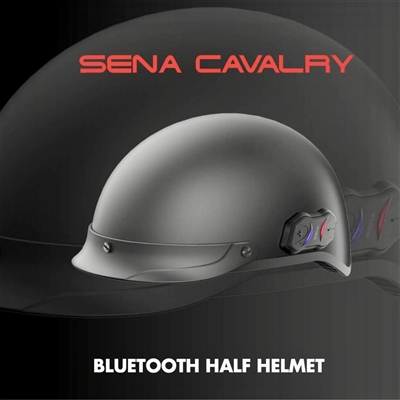 Calvary Bluetooth Half Helmet with Sena 4.1