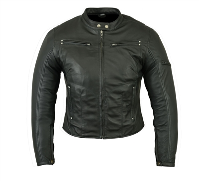 Ladies Jacket Soft Lightweight Drum Dyed Naked Lambskin