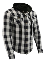 Men's Flannel Shirt with Reinforced Impact Zones