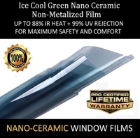 Ice Cool Green Nano Ceramic-60 Inch X 100 Feet Roll