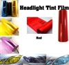 Car Headlight Film-Red (12in X 32ft)