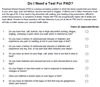 PAD (Arterial) Questionnaire - ML-198