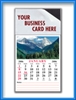 SB52 - SCENIC BUSINESS CARD MAGNETIC CALENDAR  (July - June)