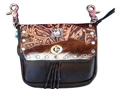 Enchanted Garden Double Pocket Prem Hip Bag