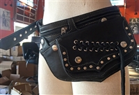 Quinn Leather Pocket Belt