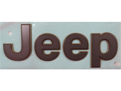 Emblem Jeep Fender Rubicon 392 Black & Bronze - 5043159AA