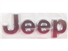 Emblem Jeep Fender Silver - 68397096AA