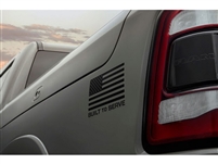 Bedside Graphics - Built To Serve Edition American Flag - Driver Side - 68500061AA