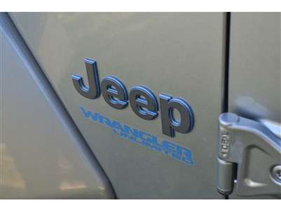Emblem Jeep Fender 4xe Dark Grey Blue Outline - 68526740AA