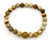 Picture Jasper Stretchy Beaded Bracelet - Wrist Mala Prayer Beads