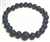 Lava Stone Beaded Bracelet - Wrist Mala Prayer Beads 8mm