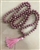 Rhodonite Knotted 108 Mala - Prayer Beads - 8mm