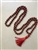 Red Jasper Knotted Mala Prayer Beads 8mm