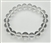 Long Size Clear Quartz Beaded Bracelet - Wrist Mala Prayer Beads - 10mm (2 Pack)