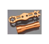 Golden Horizons Aluminum Hex Wrench Orange 01358