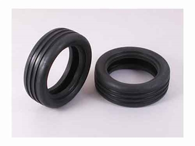 Tamiya 2WD Off-Road Wide Front Tires Grooved 60/19 51207