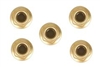 Tamiya 4mm Anodized Aluminum Flange Lock Nuts Gold 5pcs 53161