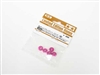 Tamiya 4mm Aluminum Flange Nut Pink 5pcs 84084