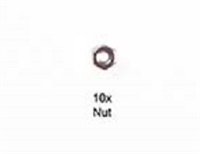 Tamiya 3mm Nut 10pcs. 9805896