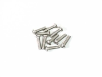 APS Stainless Steel Button Hex Screws M3x12mm 10pcs APS60312BH