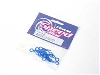 SPEEDMIND Heavy Duty Large Body Clips Blue 10pcs GW042B