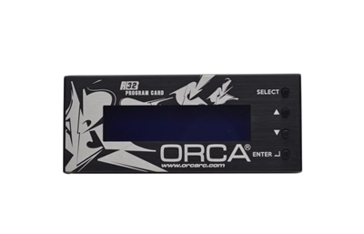 TEAM ORCA PROGRAM CARD FOR R32 ESC OPC332PB
