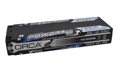 ORCA POWER PLUS HV LIPO 5500MAH 7.6V 100C