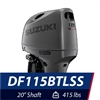 Suzuki 115 HP DF115BTLSS Outboard Motor