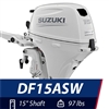 Suzuki 15 HP DF15ASW Outboard Motor