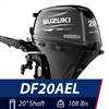 Suzuki 20 HP DF20AEL Outboard Motor