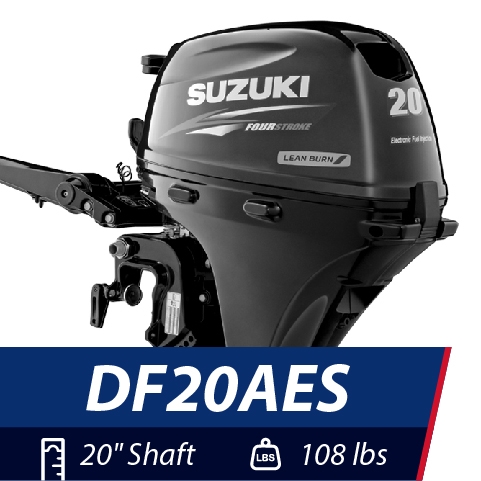 Suzuki 20 HP DF20AES Outboard Motor