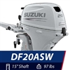 Suzuki 20 HP Outboard Motor - DF20ASW