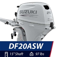 Suzuki 20 HP DF20ASW Outboard Motor